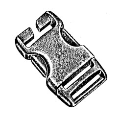 NM Steckschließe Spezial 25 mm 