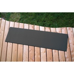 BasicNature Isomatte Eco 180 x 50 x 1 cm regular schwarz schwarz