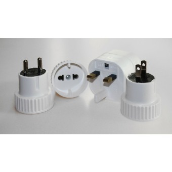 BasicNature Steckeradapter Welt Set 