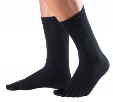 Knitido Essentials Basic Zehensocken schwarz 43-46 schwarz | 43-46