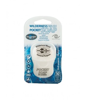 Sea to Summit Wilderness Wash Pocket Soap 50 Leaf 50 Leaf