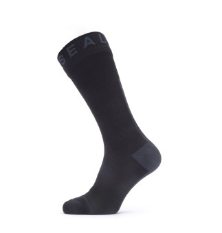 SealSkinz All Weather Mid Socks Hydrostop black-grey 36-38 black-grey | 36-38