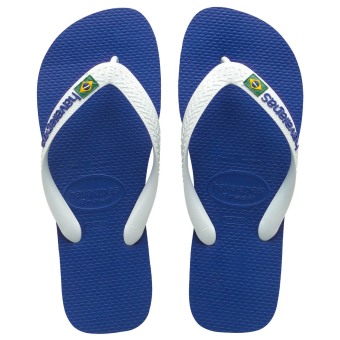 Havaianas Brasil Logo Flip Flops 