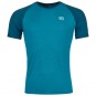 Ortovox 120 Tec Fast Mountain T-Shirt Men, Farbe: mountain blue