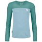 Ortovox 150 Cool Logo Long Sleeve Women, Farbe: arctic grey