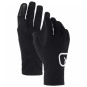 Ortovox 185 Rock´n´Wool Glove Liner Men, Farbe: black raven