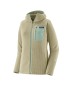 Patagonia Womens R1 Air Full-Zip Hoody, Farbe: weathered stone