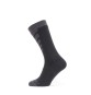 SealSkinz Wasserdicht All Weather Mid Socks, Farbe: black-grey