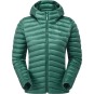 Rab Womens Cirrus Flex Hoody, Farbe: eucalyptus