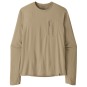 Patagonia Mens LS Cap Cool Sun Shirt, Farbe: seabird-grey