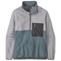 Patagonia Mens Microdini 1/2 Zip PO, Farbe: nouveaugreen-grey