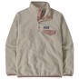 Patagonia Womens LW Synch Snap T PO, Farbe: oatmealHeather-taupe