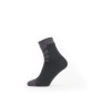 SealSkinz Wasserdicht Warm Weather Ankle, Farbe: black-grey